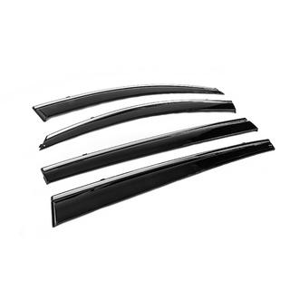 Deflectoare geamuri cu ornament cromat Niken Luxury (4 buc) Kia Sportage 2010-2015 foto 4