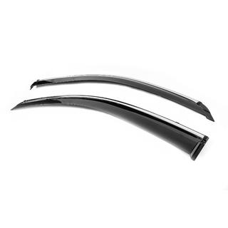 Deflectoare geamuri cu ornament cromat Niken Luxury (2 buc) foto 2