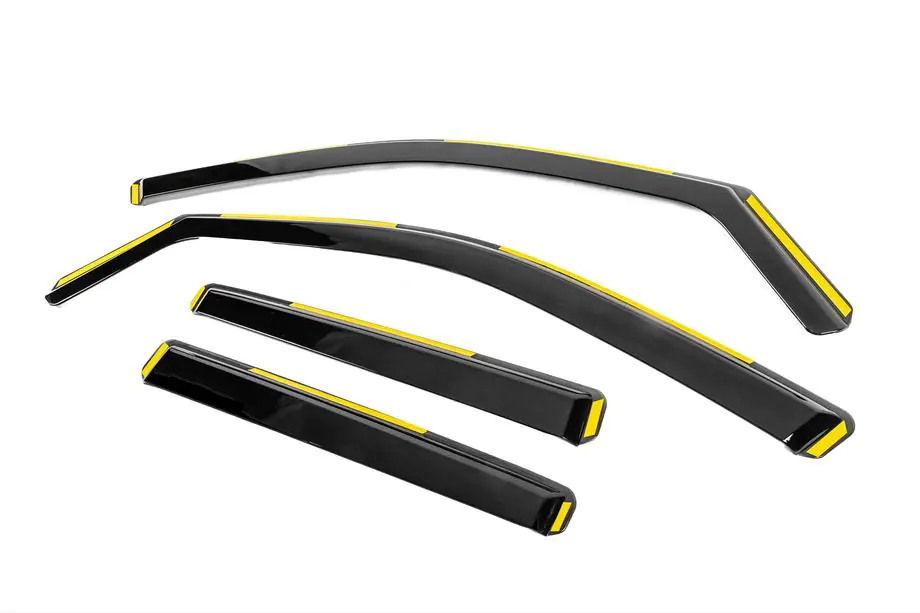 Mercedes GLE/ML class W166 2011-2018 Deflectoare geam incastrabile Niken Luxury (4 buc) Foto 2