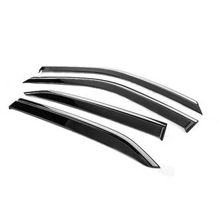 Deflectoare geamuri cu ornament cromat Niken Luxury (4 buc) Mitsubishi Eclipse Cross 2017- foto 2