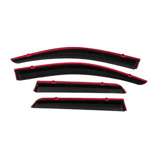 Deflectoare geamuri cu ornament cromat Niken Luxury (4 buc) foto 4