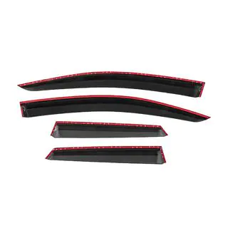 Deflectoare geamuri cu ornament cromat Niken Luxury (4 buc) foto 4