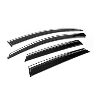 Deflectoare geamuri cu ornament cromat Niken Luxury (4 buc) Opel Grandland X 2017- foto 3