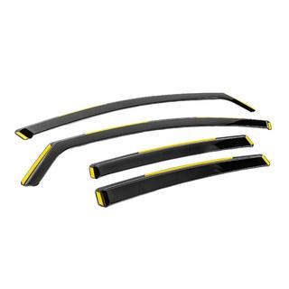 Deflectoare geam tip insert Niken Luxury (SD/HB, 2008-2013, 4 buc) Opel Insignia 2008-2017 foto 3