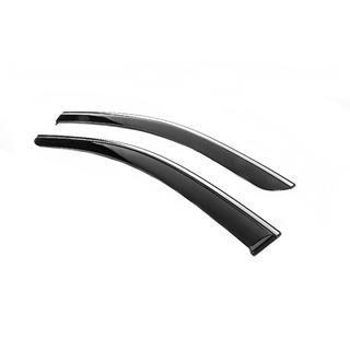 Deflectoare geamuri cu ornament cromat Niken Luxury (2 buc) foto 2