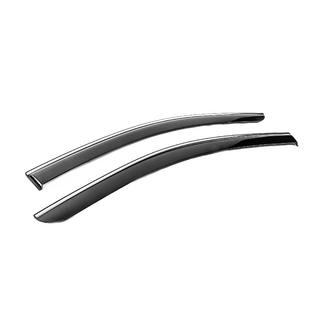 Deflectoare geamuri cu ornament cromat Niken Luxury (2 buc) foto 3