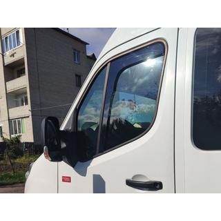 Deflectoare geam tip insert Niken Luxury (2 buc) foto 1