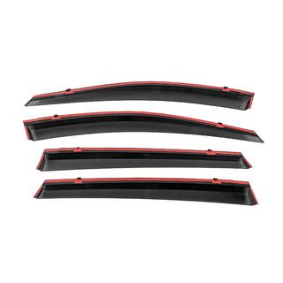 Deflectoare geamuri cu ornament cromat Niken Luxury (4 buc) foto 4