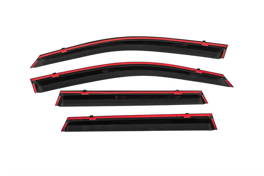 Toyota Corolla Cross 2020- Deflectoare geamuri cu ornament cromat Niken Luxury (4 buc) Foto 4