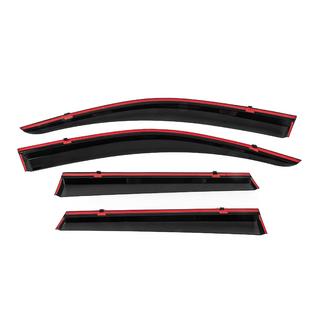 Deflectoare geamuri cu ornament cromat Niken Luxury (4 buc) foto 4
