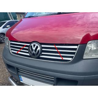 Ornament grila radiator (inox) Volkswagen T5 Transporter 2003-2010 foto 4