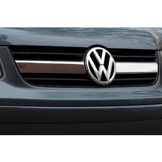 Capace centrale grila (2 buc, inox) Volkswagen T5 Transporter 2003-2010 foto 1