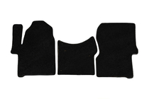 Volkswagen Crafter 2006-2016 Covorase textile Deluxe V3 (Negru) foto 1