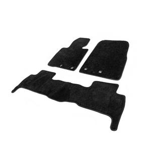 Covorase textile Deluxe V-2 (2012-2021, Negru) Toyota Land Cruiser 200 2007-2021 foto 1