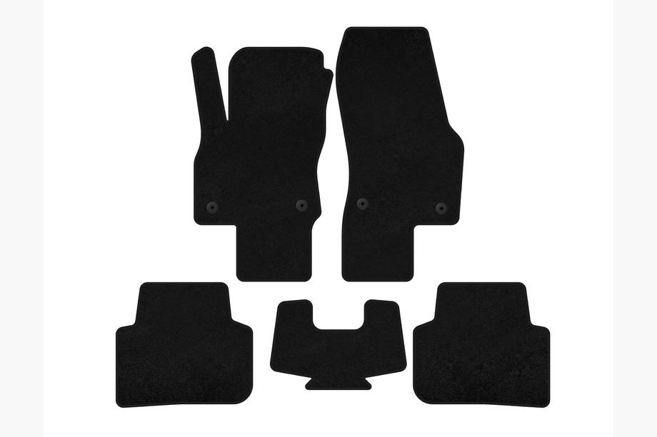 Audi Q3 2019–2025 Covorase textile Deluxe (Negru) Image
