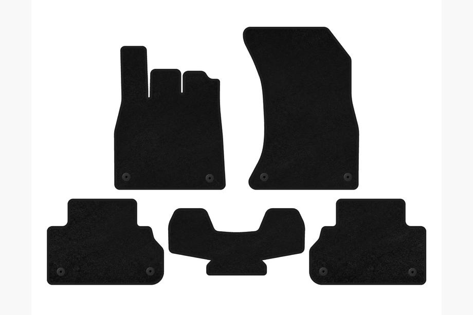 Audi Q5 2017-2025 Covorase textile Deluxe (Negru) Image