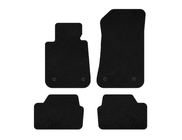 BMW 1 Series E81/E82/E87/E88 2004-2011 Covorase textile Deluxe (Negru) foto 1