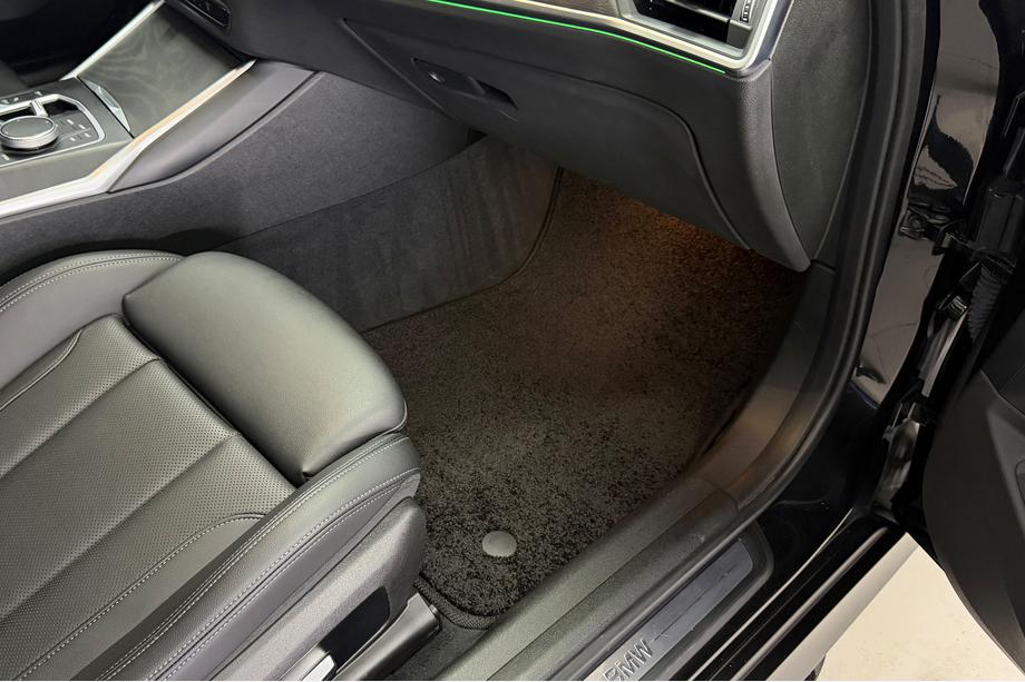 BMW 3 Series G20/G21 2018- Covorase textile Deluxe (negre) Foto 3