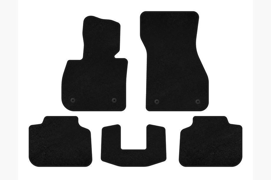 BMW X1 F48 2015-2022 Covorase textile Deluxe (Negru) Image