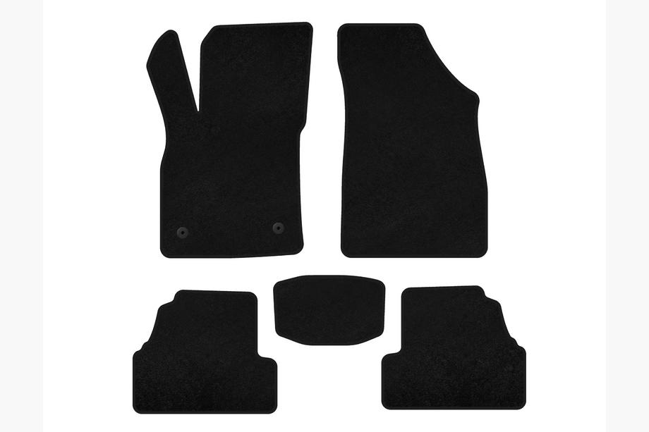 Chevrolet Trax 2012-2023 Covorase textile Deluxe (2019-2023, Negru) Foto 1