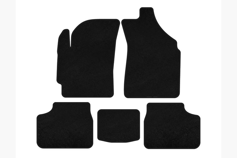 Daewoo Matiz 2009-2015 Covorase textile Deluxe (Negru) Image