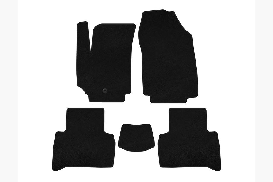 Fiat Croma 2005-2010 Covorase textile Deluxe (2007-2010, SW, Negru) Foto 1