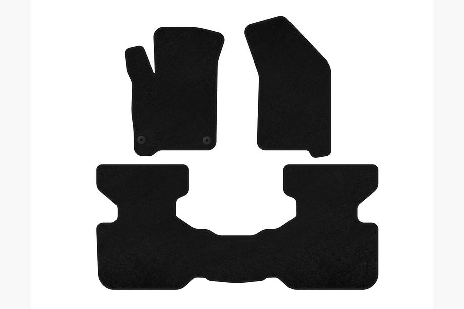Fiat Freemont 2011-2016 Covorase textile Deluxe (2011-2016, negru) Image