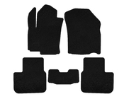 Fiat Sedici 2006-2014 Covorase textile Deluxe (HB, Negru) foto 1
