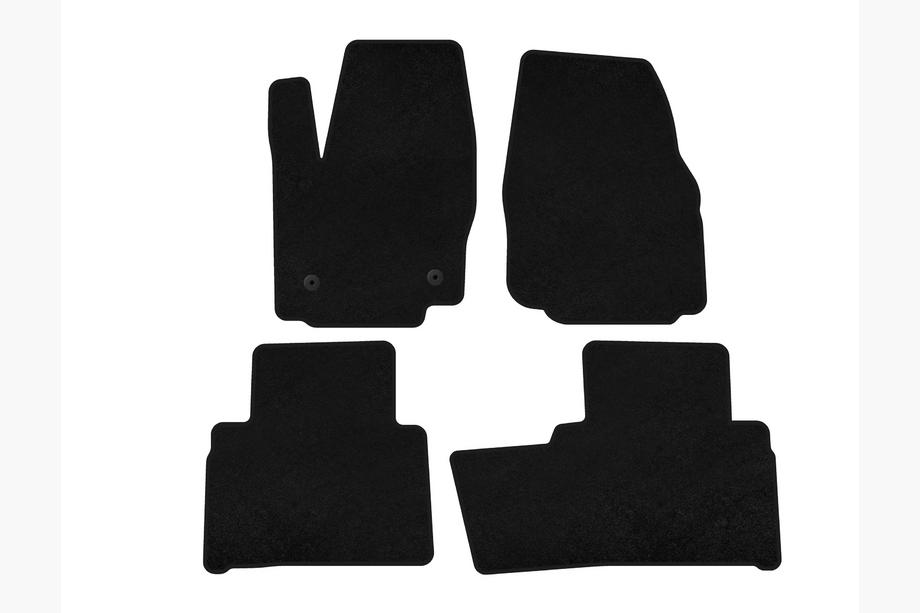 Ford Galaxy 2007-2015 Covorase textile Deluxe (2 randuri, Negru) Image