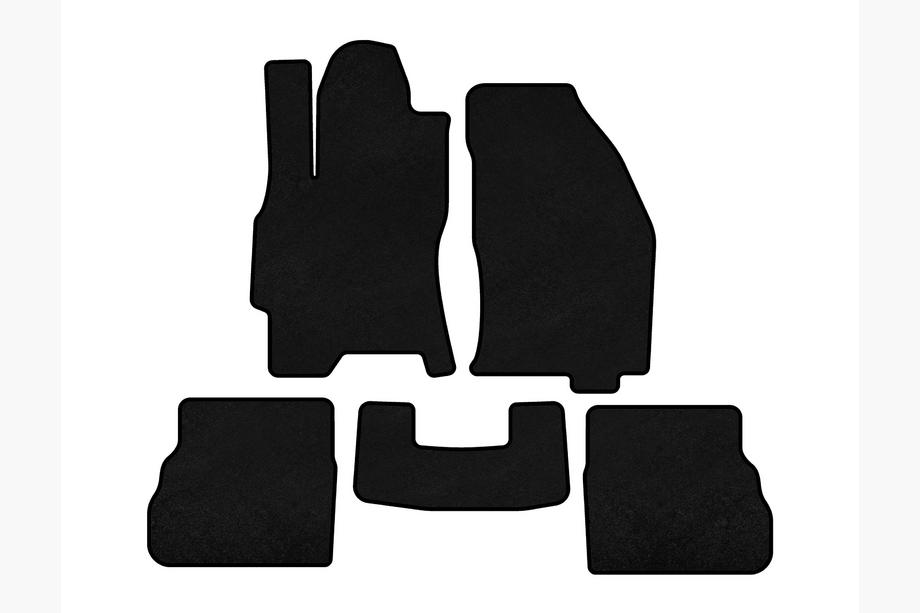 Ford Mondeo 1996-2001 Covorase textile Deluxe (SD, Negru) Image