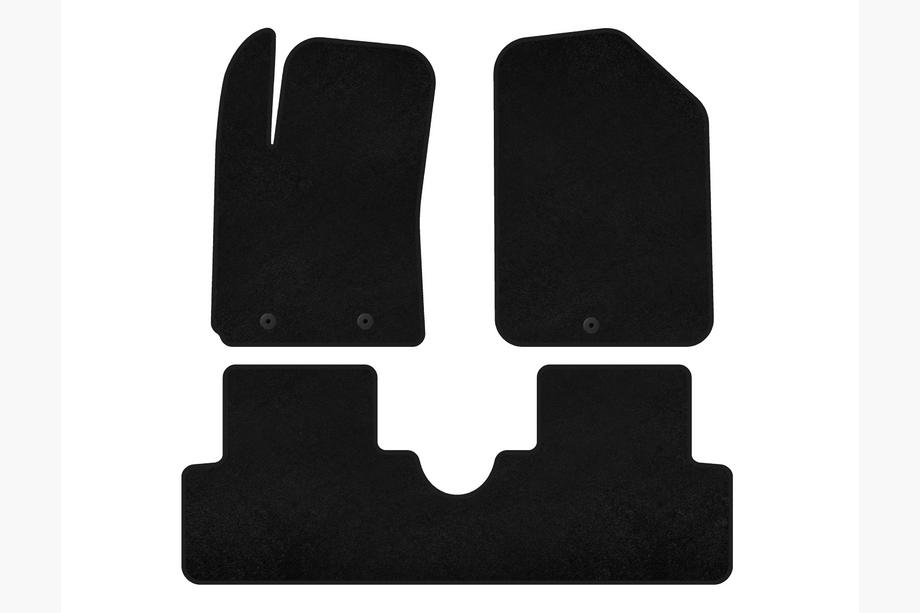 Hyundai I-10 2014-2017 Covorase textile Deluxe (HB, Negru) Image