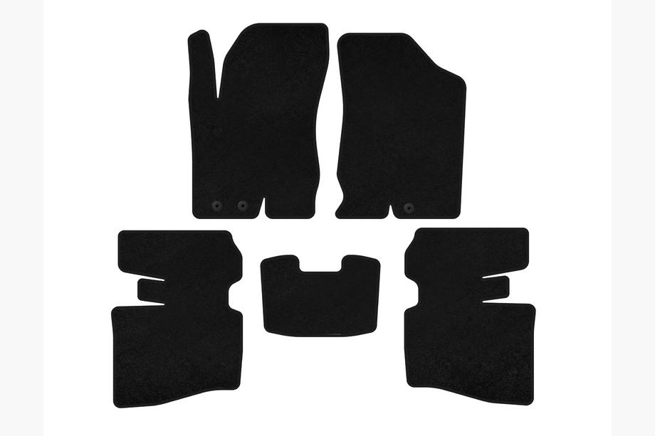 Hyundai I-30 2007-2011 Covorase textile Deluxe (SW, Negru) Image