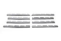 Fiat Doblo I 2005-2010 Capace grila cromate (8 buc, otel inox) foto 2