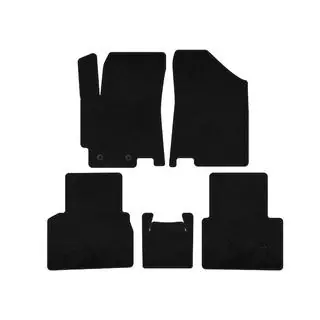 Covorase textile Deluxe (Negru)