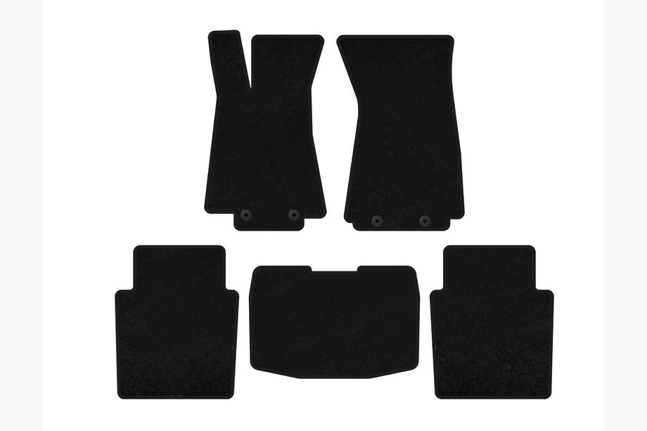 Jaguar XJ 2003-2009 Covorase textile Deluxe (SD, Negru) Image