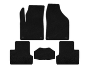 Jeep Cherokee KL 2013- Covorase textile Deluxe (din 2018+, negru) foto 1