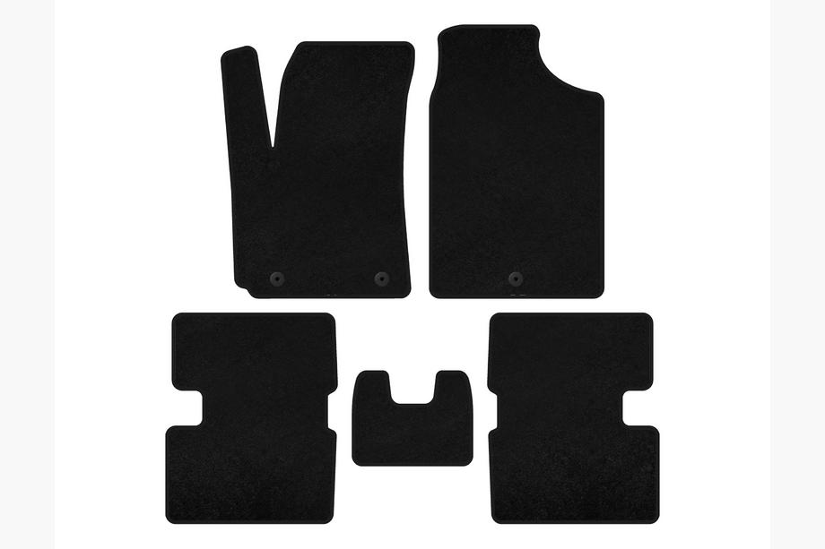 Kia Picanto 2016- Covorase textile Deluxe (HB, Negru) Image