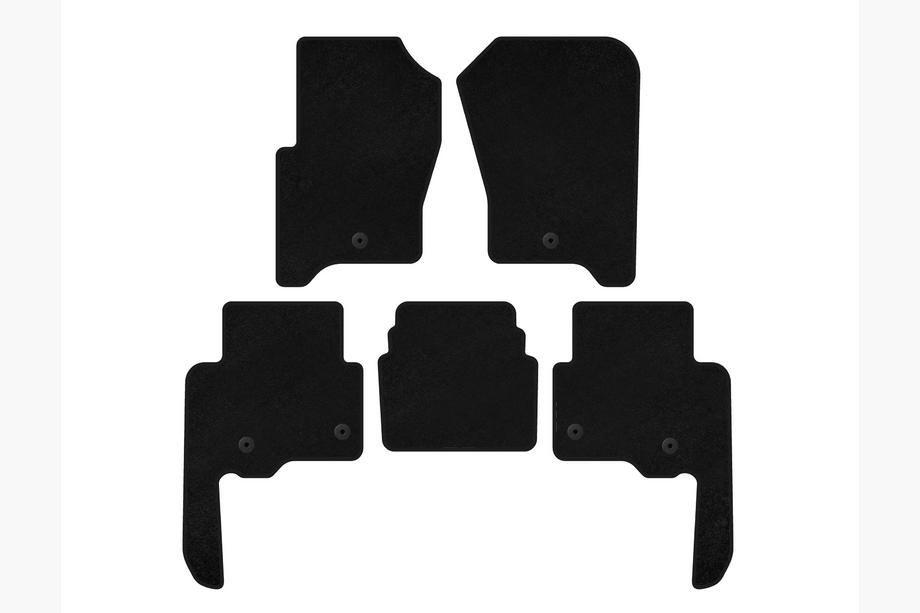 Land Rover Discovery IV 2009-2017 Covorase textile Deluxe V2 (Negru) Foto 1