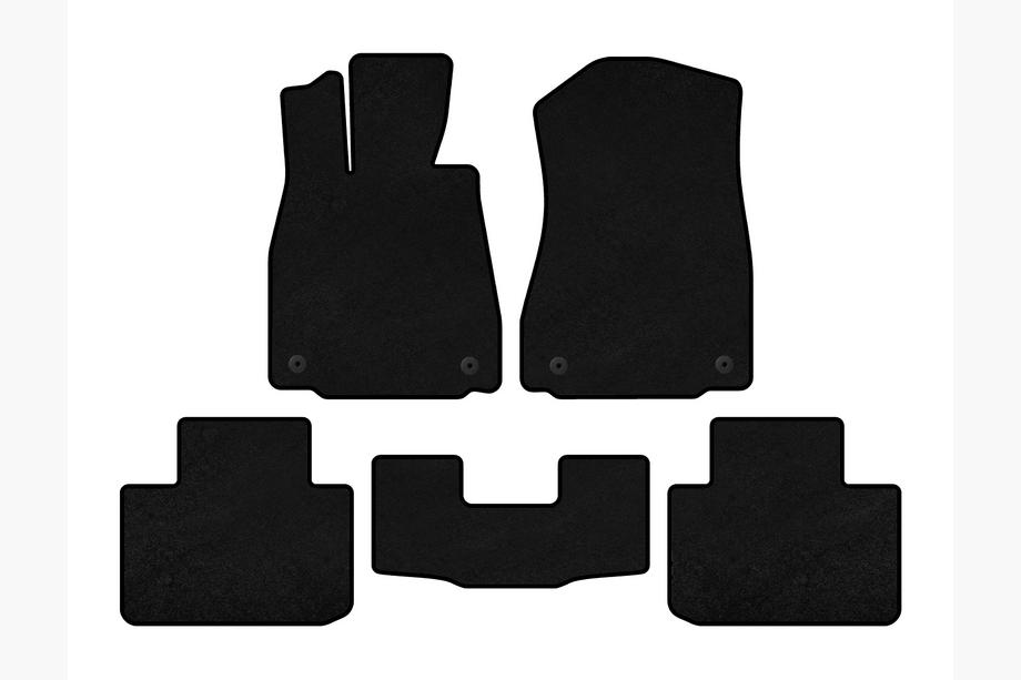 Lexus IS 2013- Covorase textile Deluxe (2WD, negru) Image