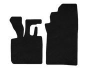 Smart 1998-2007 Covorase textile Deluxe (1998-2003 Cabriolet, Negru) foto 1