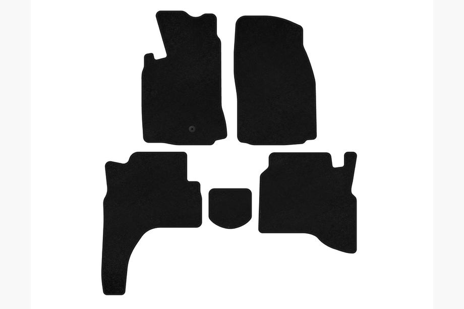 Mitsubishi Pajero Sport 1996-2007 Covorase textile Deluxe (Negru) Foto 1