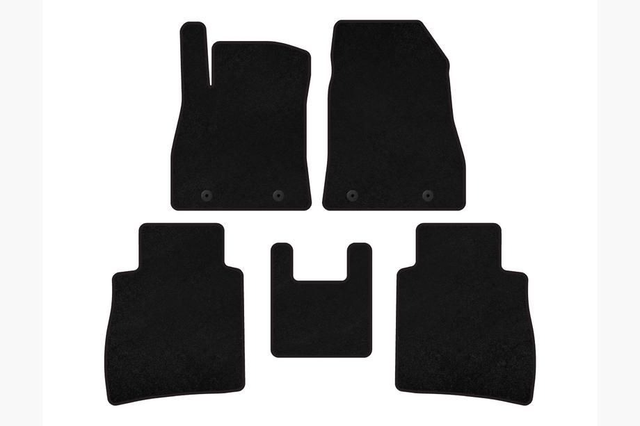 Nissan Sentra 2012-2019 Covorase textile Deluxe (SD, Negru) Image