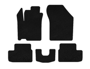 Opel Agila 2007-2015 Covorase textile Deluxe (HB, Negru) foto 1