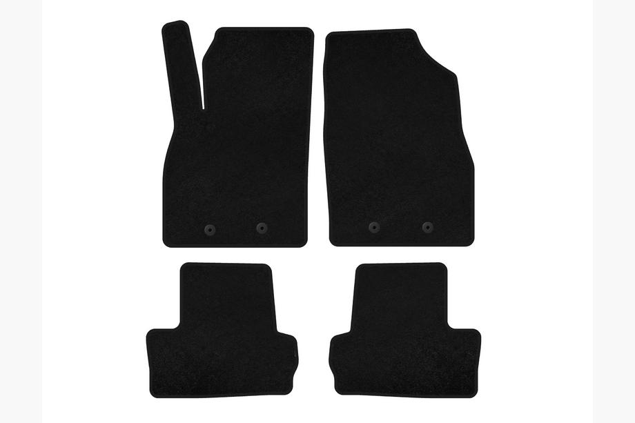 Opel Antara 2006-2017 Covorase textile Deluxe (LB, Hybrid, Negru) Image