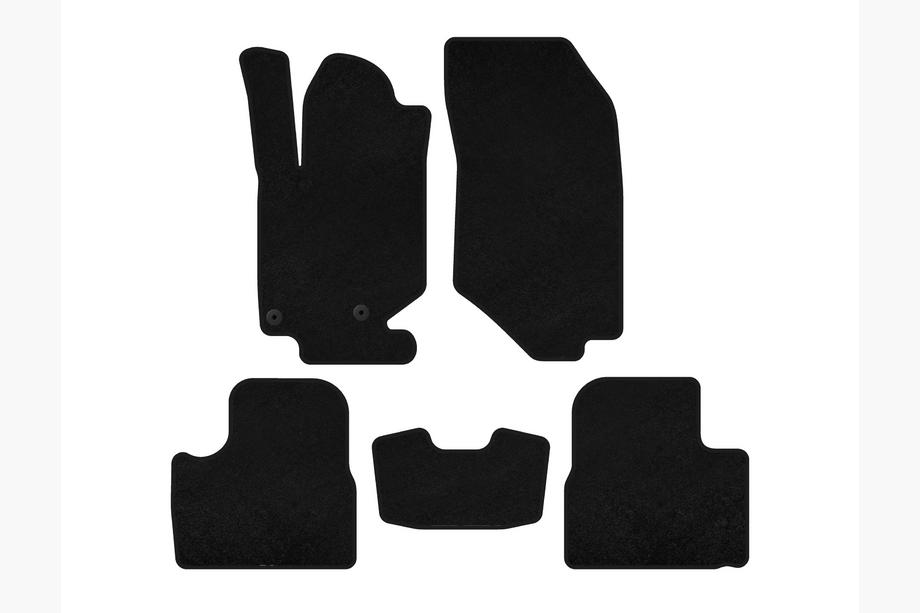 Peugeot 2008 2019- Covorase textile Deluxe (Negru) Image