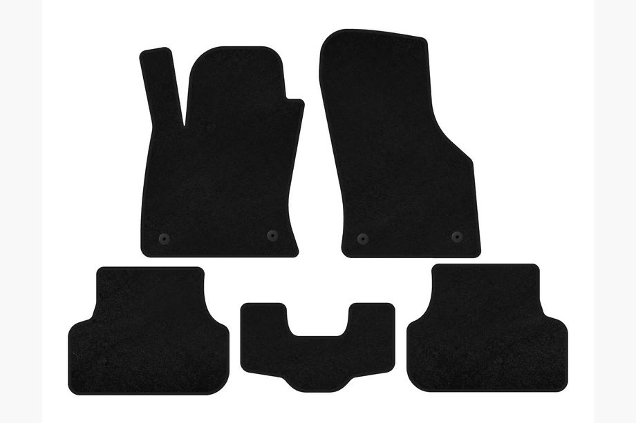 Seat Leon 2013-2020 Covorase textile Deluxe (2013-2016, SW, negru) Image