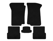 Volkswagen Golf 2 1983-1992 Covorase textile Deluxe (Negru) foto 1