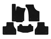Volkswagen Phaeton 2002-2016 Covorase textile Deluxe (SD, baza scurta, negru) foto 1
