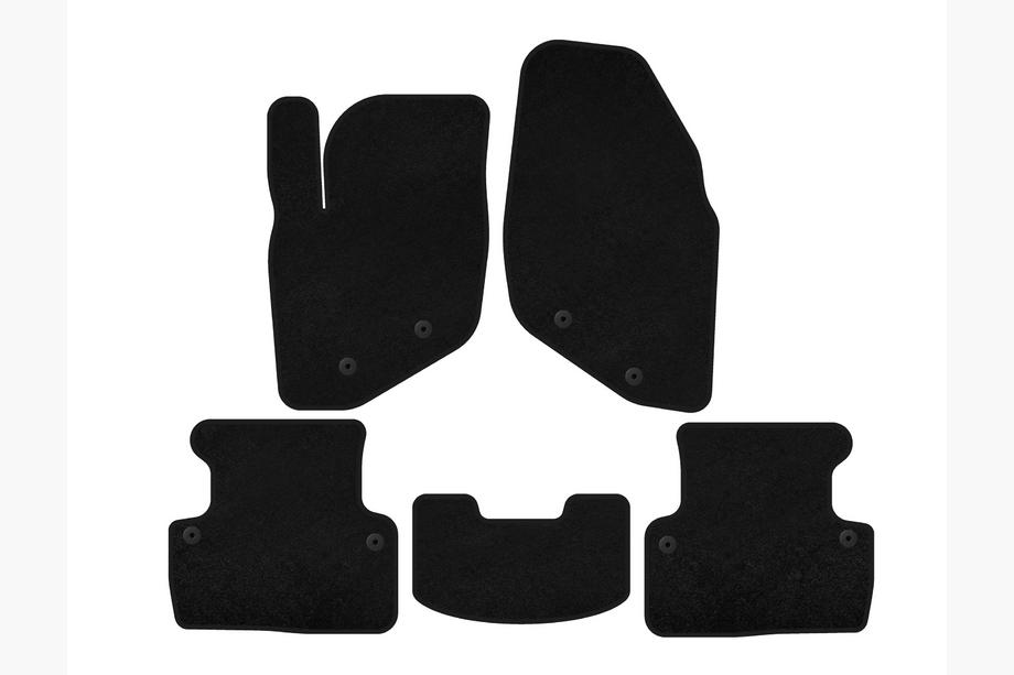Volvo V70 2000-2007 Covorase textile Deluxe (Negru) Image
