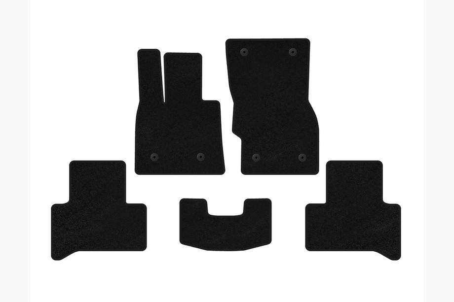 Alfa Romeo Stelvio 2016- Covorase textile Deluxe (Negru) Image